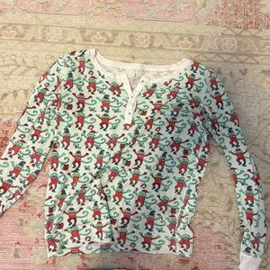 Girls Roller Rabbit Merry Monkey Pajamas